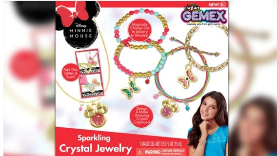 Kids' jewelry-making kits recalled for hazardous substance violation, 224K affected