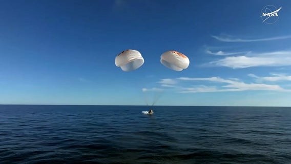 NASA's long-overdue astronauts return to Earth