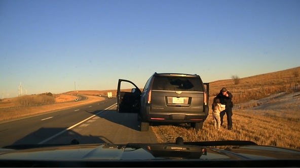 Kansas trooper rescues kidnapped 6-year-old girl during traffic stop