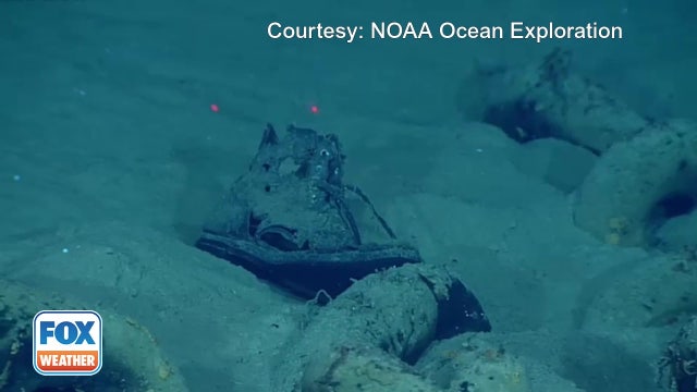 WWII relics found at bottom of the ocean amid USS Nevada battleship wreckage