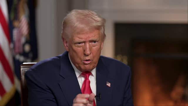 Trump won't rule out recession this year