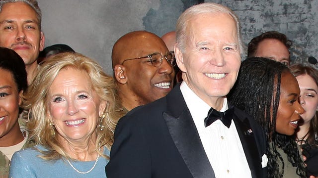 Othello Broadway: Biden seen in first public outing since leaving White House