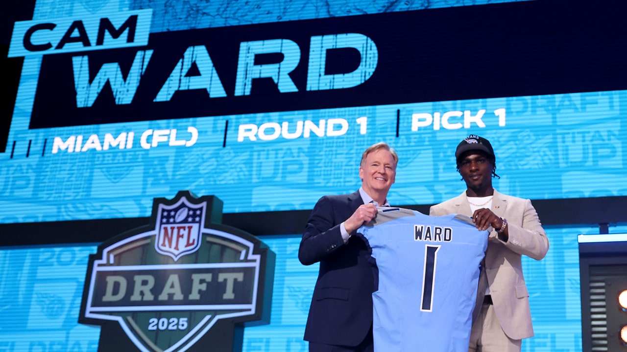 NFL Draft 2025 Cam Ward Selected By Titans With No 1 Overall Pick LiveNOW From FOX Cam Ward