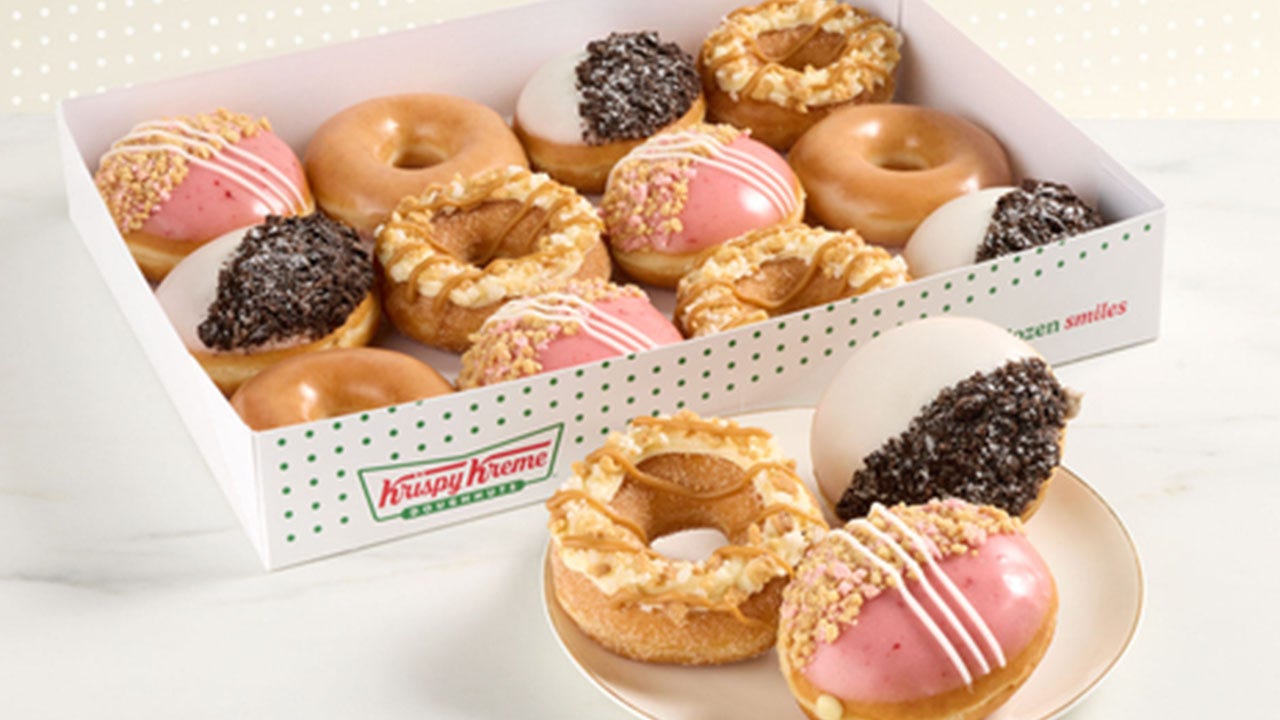 Krispy Kreme debuts new cheesecake doughnuts Here's when you can get the new flavors LiveNOW