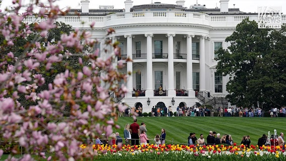 First lady Melania Trump opens White House gardens to all Americans