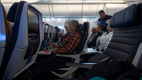 Flight passenger says man deliberately squatted in window seat, ignites social media debate