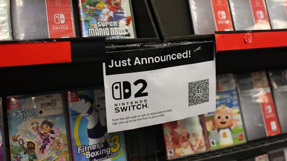 Nintendo Switch 2 preorder date set after delay over tariffs