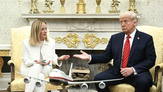 Trump stands firm on tariffs despite appeal from Italian Premier Meloni