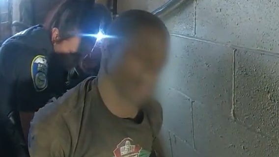 Watch: Would-be intruder gets rescued after getting stuck in chimney