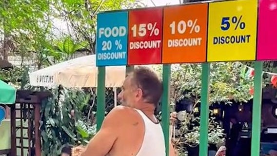 Thailand restaurant offers discounts based on how 'skinny' you are—squeeze for savings!