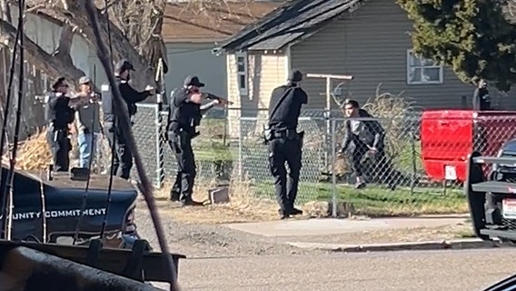 Community outraged after video shows Idaho police shoot disabled teen 9 times