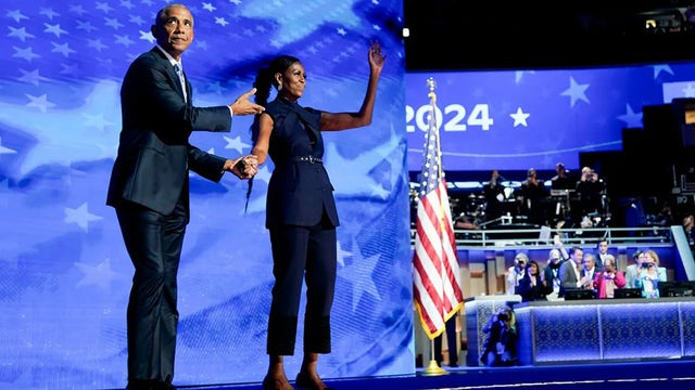 Michelle Obama slams divorce rumors during podcast interview