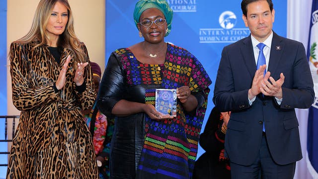 Melania Trump honors global women leaders: ‘Courage is based in love’