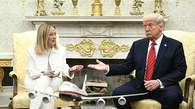 Trump stands firm on tariffs despite appeal from Italian Premier Meloni