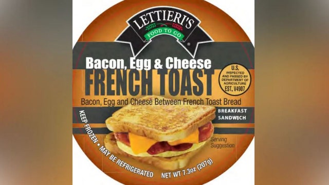 Nearly 500,000 pounds of breakfast sandwiches recalled over label error: 'Should be thrown away'