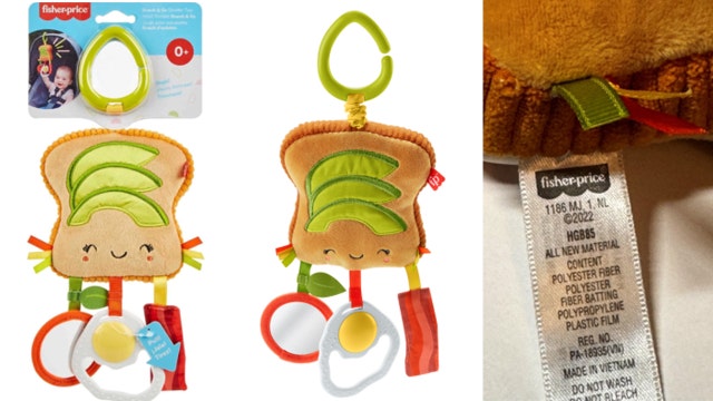Fisher-Price recalls over 250,000 stroller toys for choking hazard: What to know