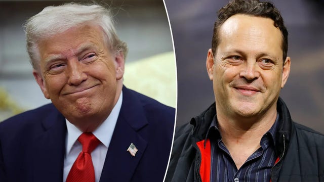 White House shares photo of Vince Vaughn, Donald Trump in Oval Office