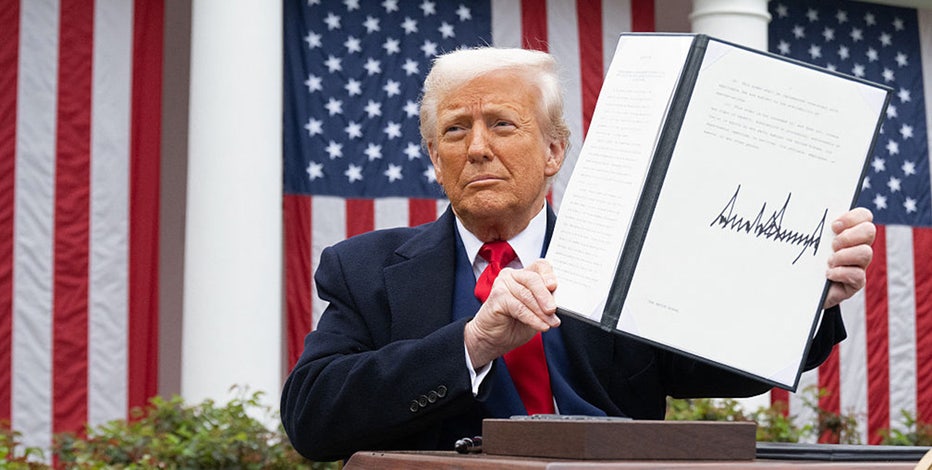 'It's our turn to prosper': Trump announces 10% baseline tariffs on imports from all countries