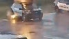 Watch: Lightning bolt blasts police cruiser
