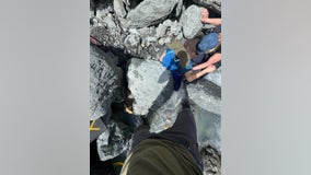 Alaska man pinned by 700-pound boulder for 3 hours walks away unharmed