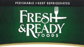 Recall issued for ready-to-eat foods over listeria concerns; 10 hospitalized