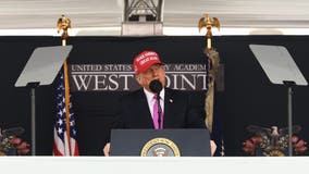 Trump delivers commencement address at West Point