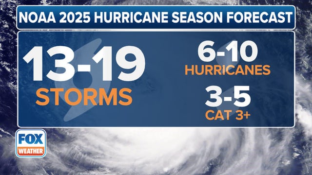 NOAA releases hurricane forecast for 2025 Atlantic season