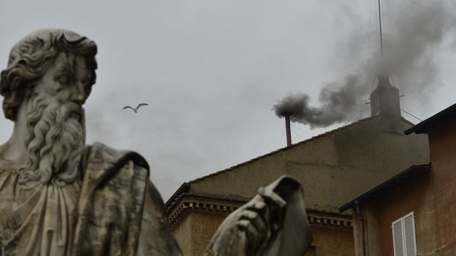 White smoke vs. black smoke: What it means for the pope
