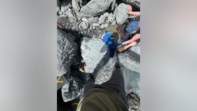 Alaska man pinned by 700-pound boulder for 3 hours walks away unharmed