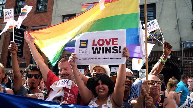 Support for same-sex marriage stays strong as party divide widens, poll shows