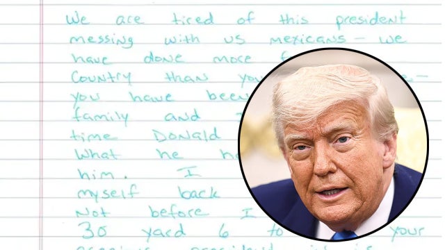 Threat to shoot Trump was not written by Mexican man, investigators now say