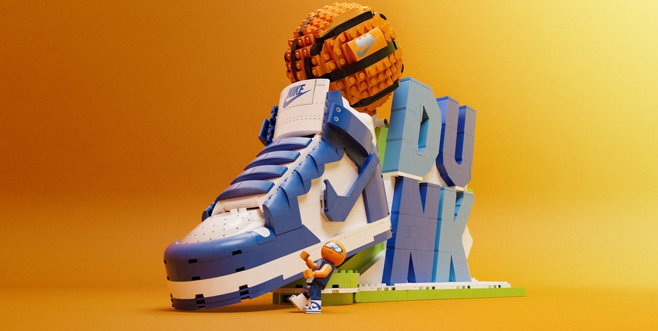 LEGO, Nike unveil 1st set for release on July 1 | FOX 32 Chicago