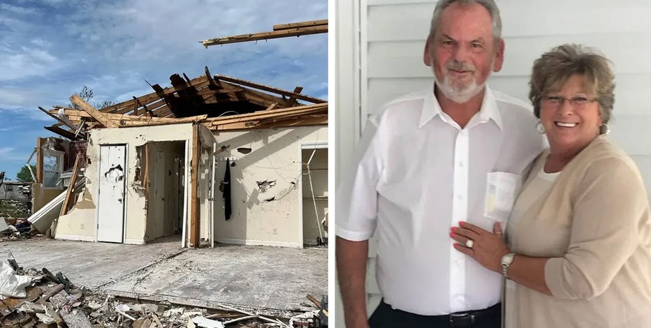 Kentucky couple loses arms to tornado's fury while clinging to each other: 'Definition of true love'
