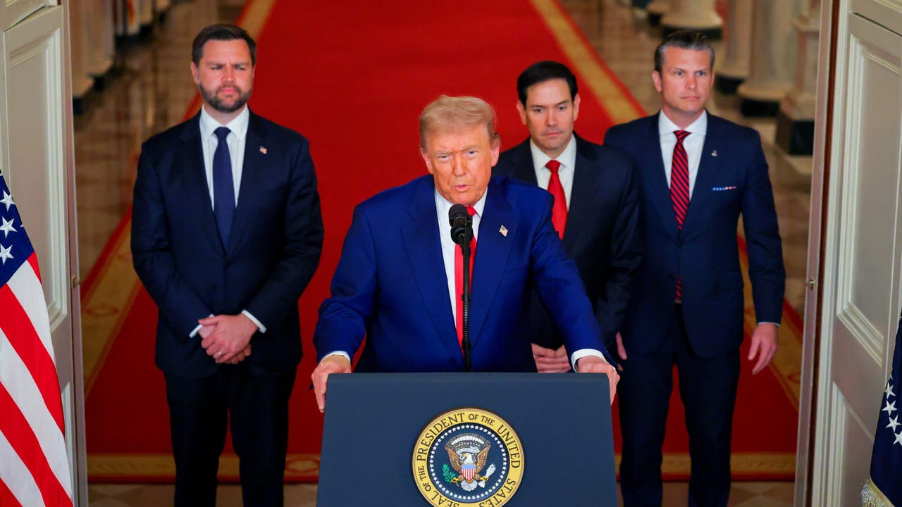 Read full remarks of what Trump said about bombing Iran