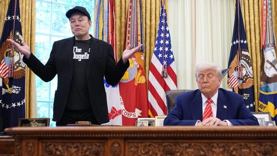 Musk says 'Trump is in the Epstein files' as public feud escalates