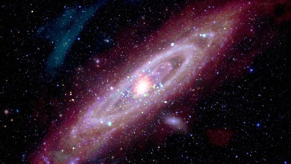 See our neighboring Andromeda Galaxy in a whole new light