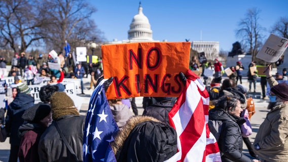 What is the "No Kings Day" protest about?