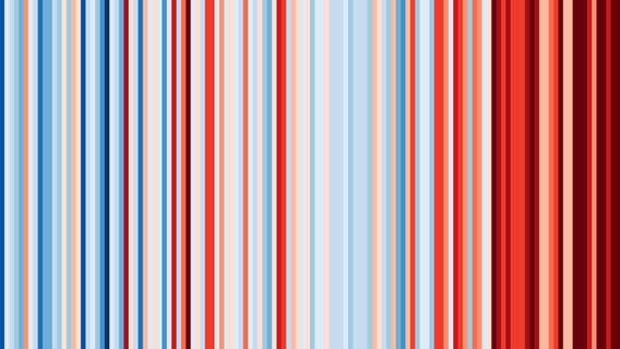 ‘Warming stripes’ graphics updated for 2025: See your city's
