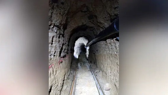 Agents discover massive narcotics tunnel with hidden entrance linking US and Mexico