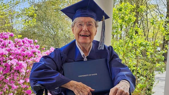 Maine grandmother graduates college at 88 years old