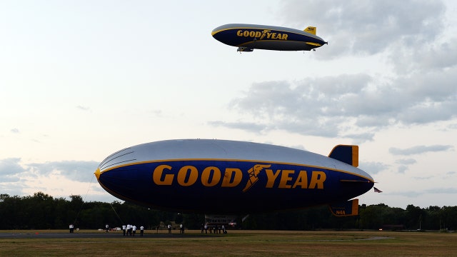 Goodyear Blimp turns 100 with unique triple-blimp celebration