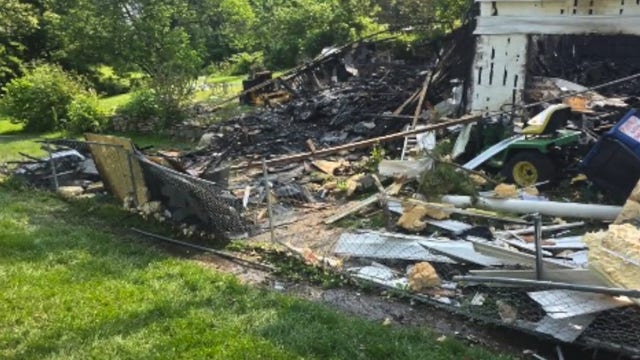 Powerful house explosion caught on camera in Missouri kills 1 person, 1 dog