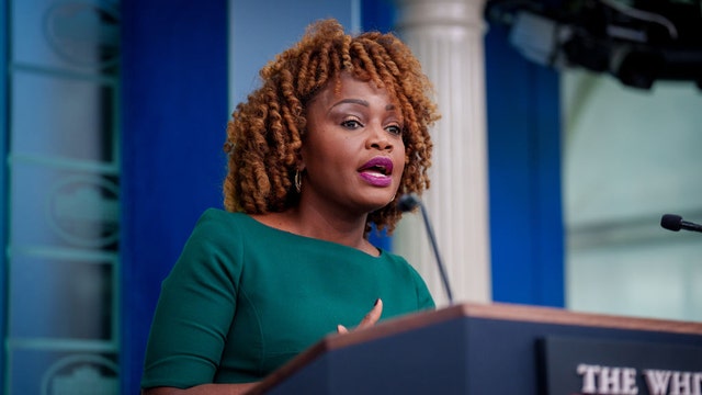 Karine Jean-Pierre leaves Democratic Party, details Biden’s exit in new book