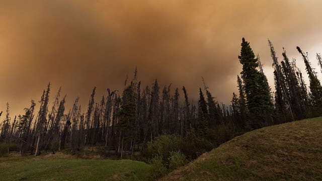 Canadian wildfires cause haze, poor air across central, eastern US