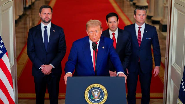 US bombs Iran: Read Trump address here