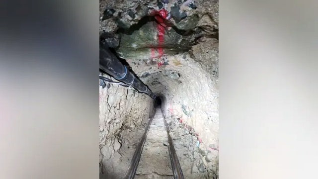 Agents discover massive narcotics tunnel with hidden entrance linking US and Mexico