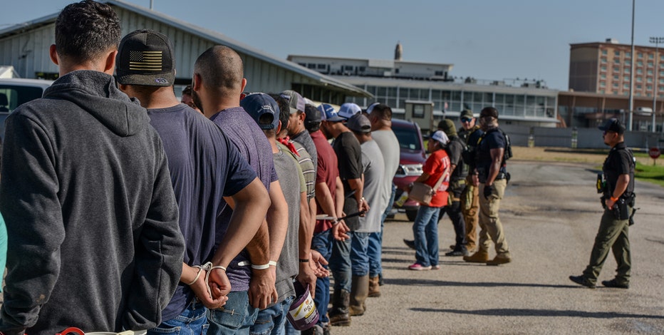 ICE arrests over 80 undocumented workers in Louisiana racetrack raid