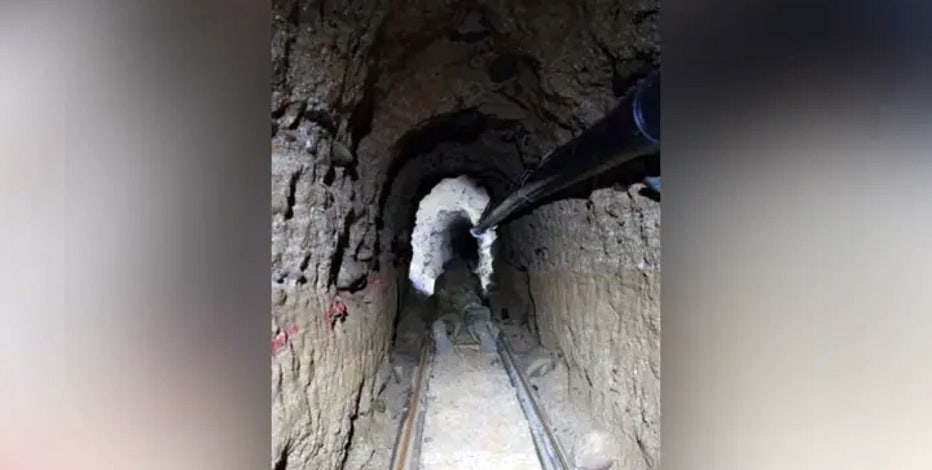 Agents discover massive narcotics tunnel with hidden entrance linking US and Mexico