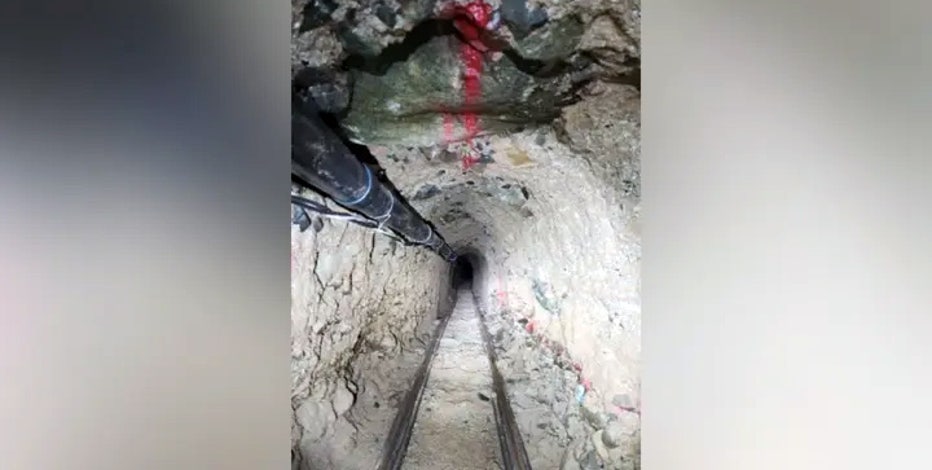 Agents discover massive narcotics tunnel with hidden entrance linking US and Mexico