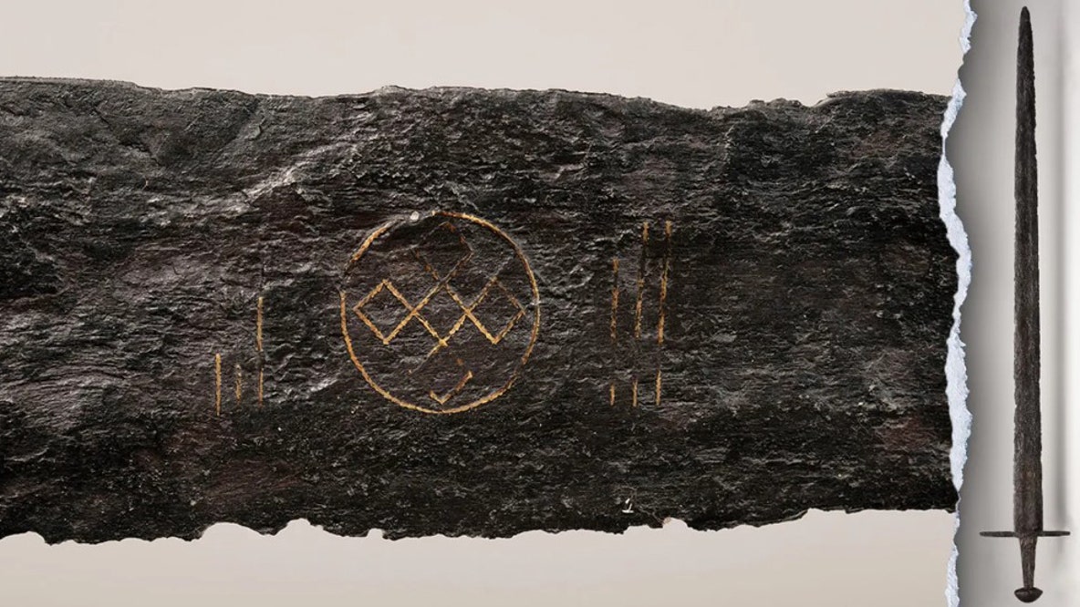1,000-year-old medieval sword emerges from river after chance discovery